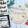 Make More Memories Snowman Paint Sign Kit