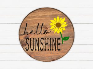 Hello Sunshine Sunflower - W&P-012