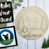 Welcome Moose Paint Sign Kit