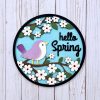 Birdie Hello Spring Sign