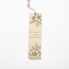 Reading Vacation for the Mind Floral Bookmark