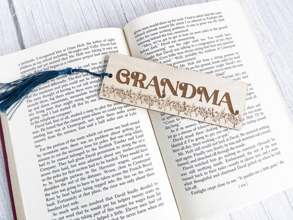 Grandma wooden Bookmarks