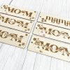 Mother's Day Wood Bookmarks