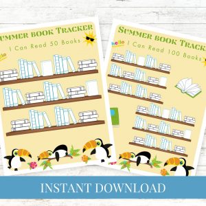 Summer Book Tracker Hello Summer Toucans Printable