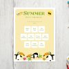 Daily Checklist Hello Summer Toucans Printable