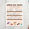 Summer Book Tracker Printable