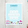 Summer Daily Checklist Printable