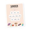 Summer Daily Checklist for kids