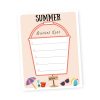 Kids Summer Bucket List Printable
