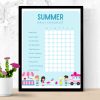 Kids Summer Daily Checklist Printable