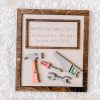Happy Father's Day Tools Sign Kids DIY Kit