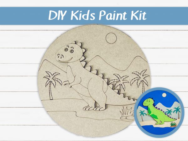 Dinosaur Kids Paint Kit