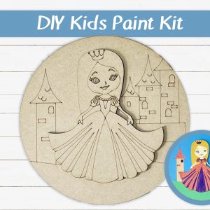 Princess Castle Kids Paint Kit