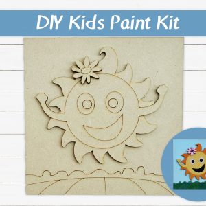 Smiling Sun Sign Kids Paint Kit