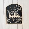 Hello Arch Leaves Sign Kit