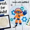 Robot Gears Sign Kids Kit
