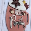 Hello Pumpkin Mug Sign Kit