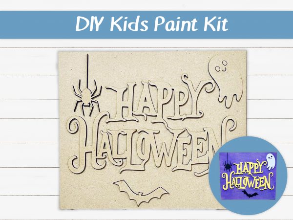 Happy Halloween Kids Paint Kit