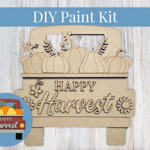 Happy Harvest Truck Paint Sign Kit