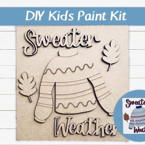 Sweater Weather kids Paint Kit