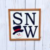 Snow Letter Paint Kit