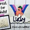 Lucky Unicorn Cloud Kids Paint Kit